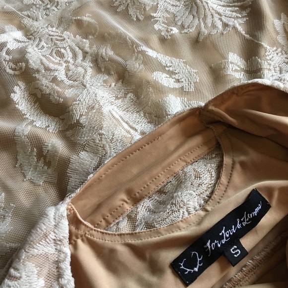 NWOT For Love and Lemons San Marcos White - Picture 6 of 7